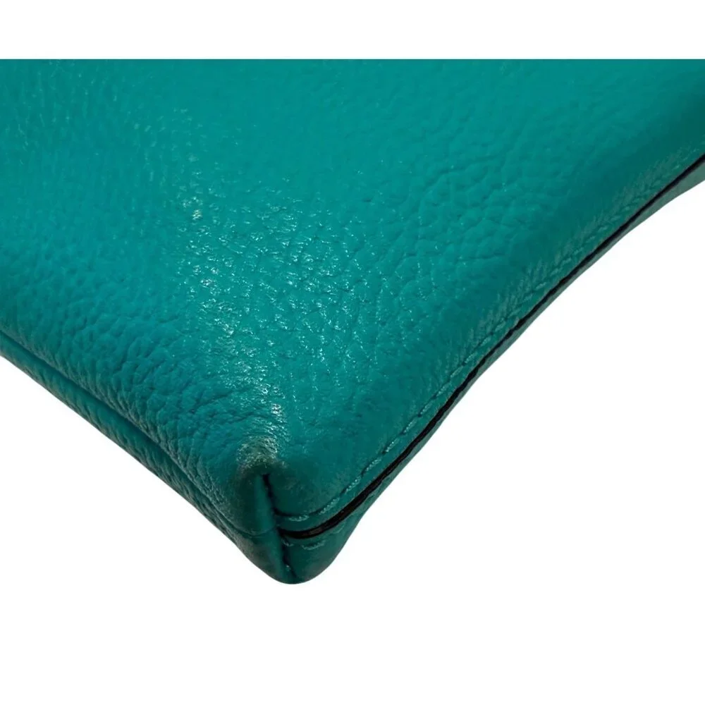 Kate Spade Women's Polly Crossbody Bag Turquoise Logo Pockets